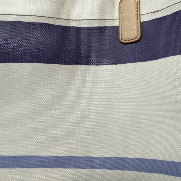 COACH Large Striped Tote in Excellent Condition - Picture 7 of 8